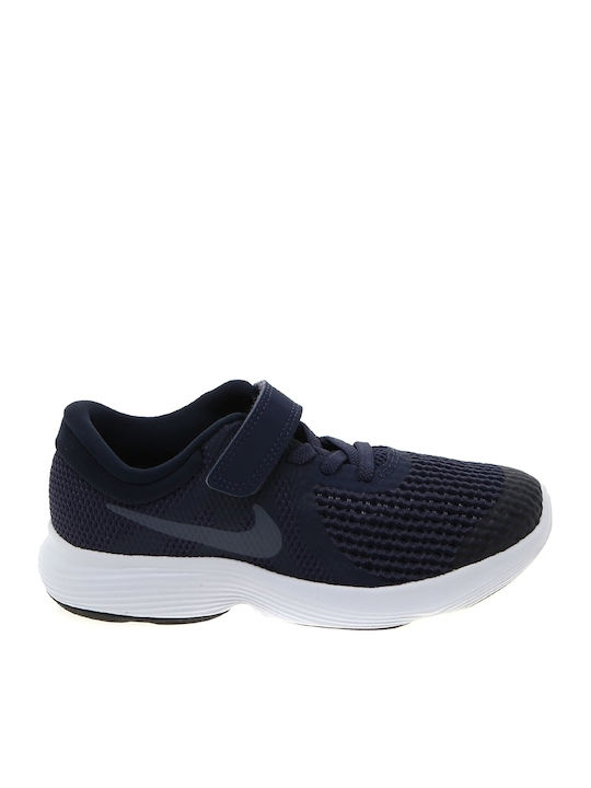 Revolution Revolution 4 Kids Sports Shoes Running with Hoop & Loop Closure Neutral Indigo / Light Carbon
