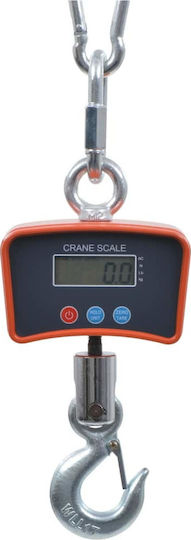 vidaXL Electronic Professional Hanging Scale with Weighing Capacity of 1000kg and Division 500gr