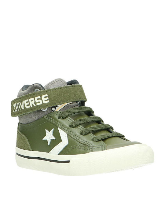 Chuck Taylor All Star Pro Blaze Strap Детски Маратонки High с Велкро Зелени
