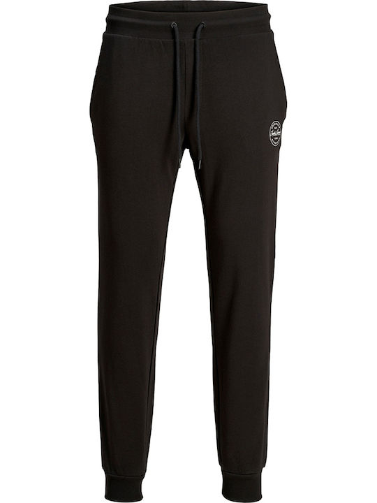 Gordon Sweatpants with Elastic Black