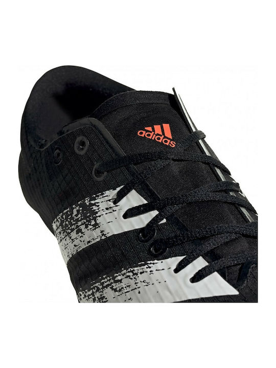Adizero Finesse Herren Sportschuhe Spikes Schwarz