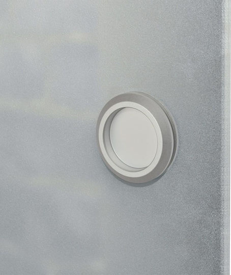 Sliding Double-Leaf Interior Door W150xH205cm Διάφανη 273735