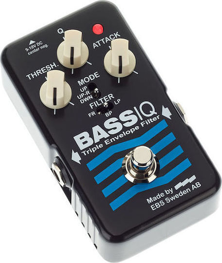 EBS Bass IQ Blue Label Env. Filter Педал Ефект WahWah Електрическа китара и Електрически бас