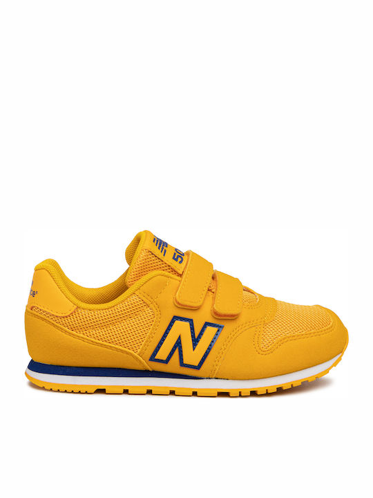 New Balance Kids Sneakers with Straps Yellow