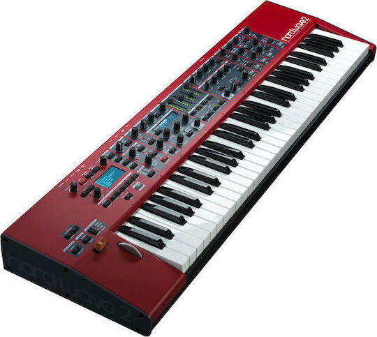 Nord Synthesizer Clavia Wave 2 με 61 Δυναμικά Πλήκτρα Κόκκινο