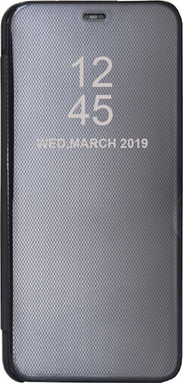 Hurtel Clear View Book Πλαστικό Μαύρο (Galaxy A70)