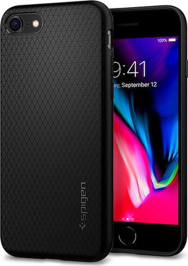 Spigen Liquid Air Armor Back Cover Silicone Black (iPhone 7 / 8 / SE 2020 / SE 2022)