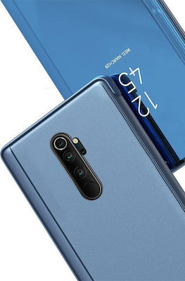 Hurtel Clear View Buchen Sie Kunststoff Hellblau (Redmi Note 8 Pro)