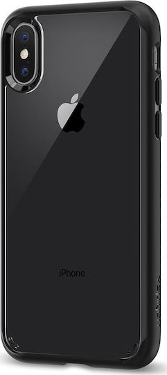 Spigen Ultra Hybrid Back Cover Plastic 2mm Rezistent Negru (iPhone X / XS) 063CS25116