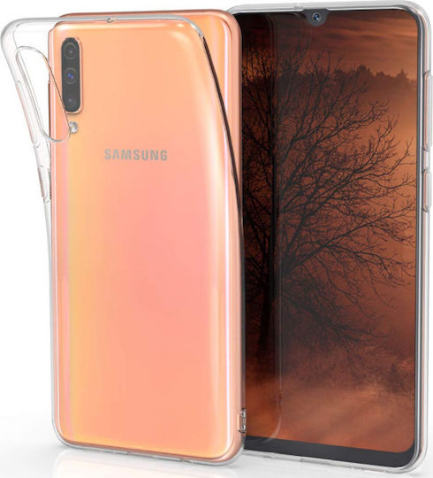Umschlag Rückseite Silikon 2mm Transparent (Galaxy A50)