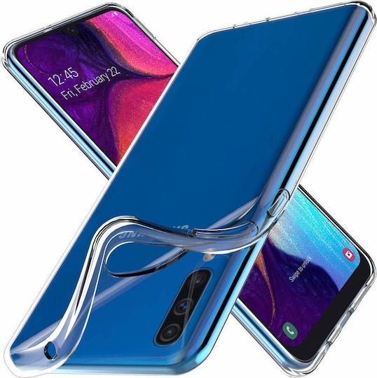 Umschlag Rückseite Silikon 2mm Transparent (Galaxy A50)