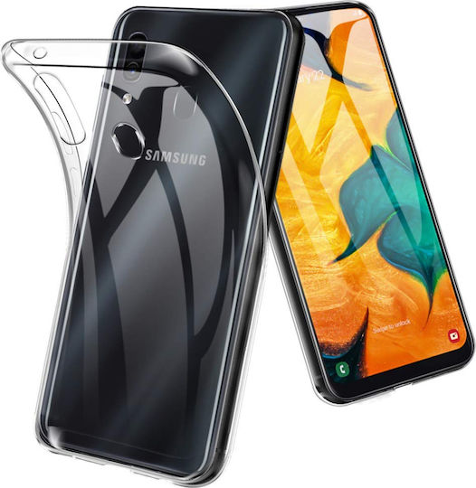 Umschlag Rückseite Silikon 1.5mm Transparent (Galaxy A20e)