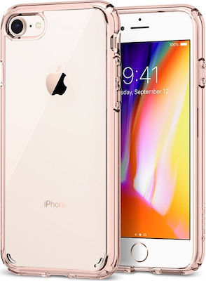 Spigen Ultra Hybrid 2 Back Cover Σιλικόνης Rose Crystal (iPhone SE 2020/8/7)