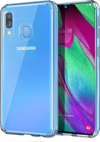 Umschlag Rückseite Silikon 1.8mm Transparent (Galaxy A40)