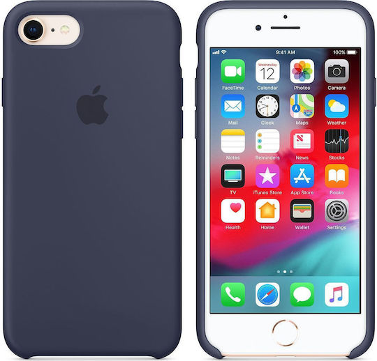 Apple Back Cover Silicone Blue (iPhone SE 2022/2020)