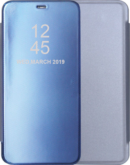 Hurtel Clear View Book Πλαστικό Μπλε (Galaxy A40)