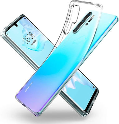 Spigen Liquid Crystal Silicone Back Cover Transparent (Huawei P30 Pro)