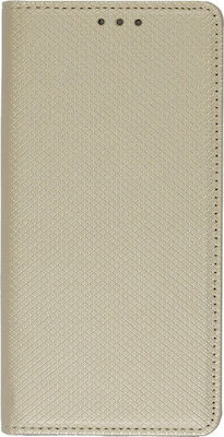 Senso Magnet Book Synthetic Leather Gold (Galaxy A20e)