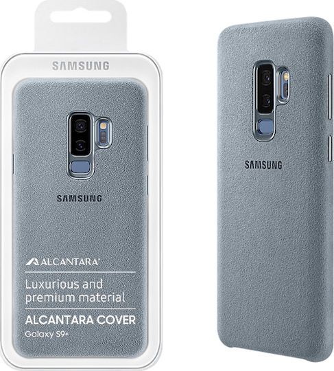 Samsung Alcantara Cover Back Cover Plastic Verde (Galaxy S9+)