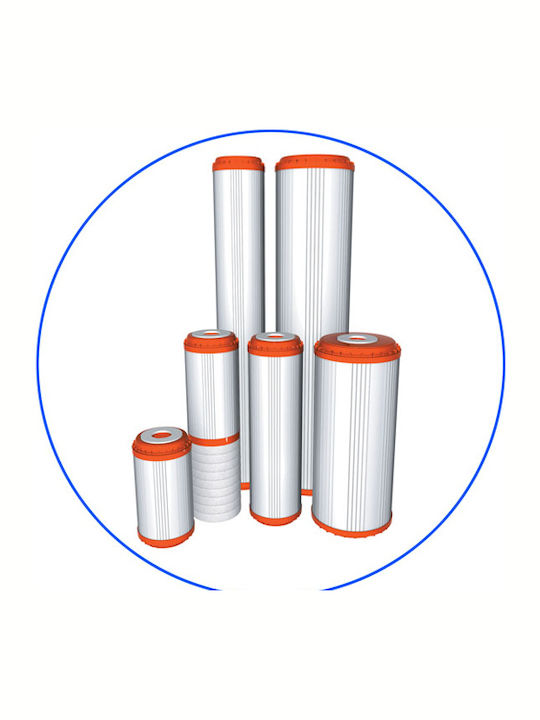 Aqua Filter Countertop and Under Sink Water Filter Replacement made of Activated Carbon 10" FCCBHD 5 μm
