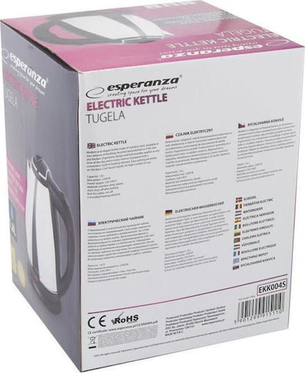 Esperanza Reisekessel 1.8Es 2200W Silber