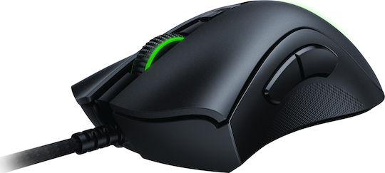 Razer DeathAdder V2 RGB Gaming Ποντίκι 20000 DPI Μαύρο