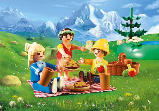 Playmobil Heidi Heidi, Peter & Clara At Crystal Lake for 4+ years old years old