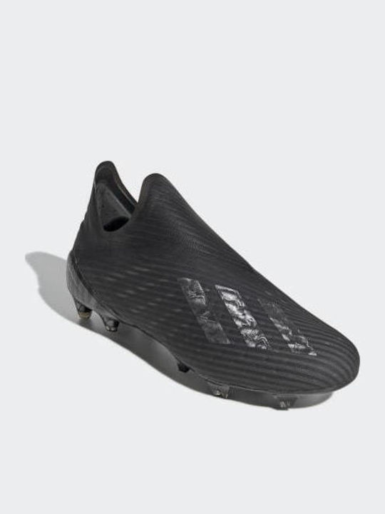 adidas X 19+ Fußballschuhe mit Stollen Core Black / Silver Metallic