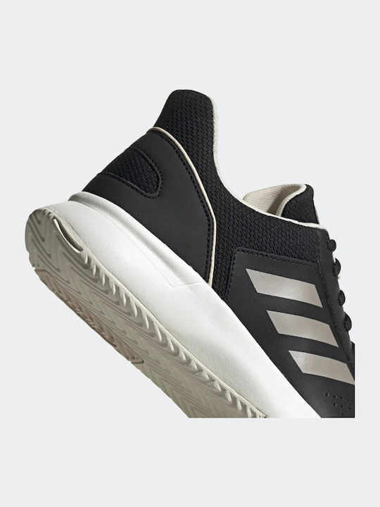 adidas Core Linear Courtsmash Women's Tennis Shoes for All Courts Core Black / Platinum Metallic / Linen