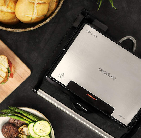 Cecotec Rock' Ngrill 1500 Rapid Τοστιέρα Γκριλιέρα 1500W Inox