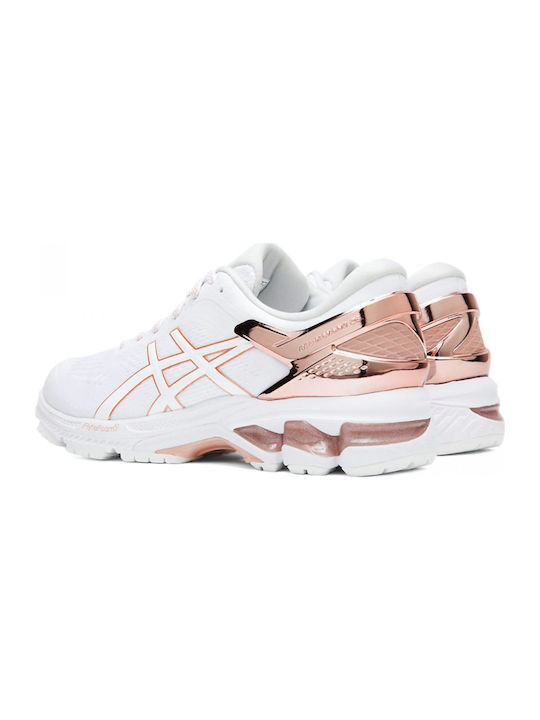 Gel-Kayano 26 Platinum Damen Sportschuhe Laufen Weiß