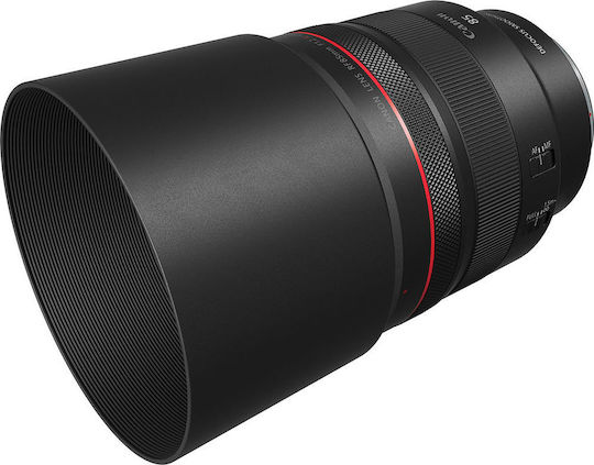 Canon Full Frame Φωτογραφικός Φακός RF 85mm f/1.2L USM DS Telephoto για Canon RF Mount Μαύρος
