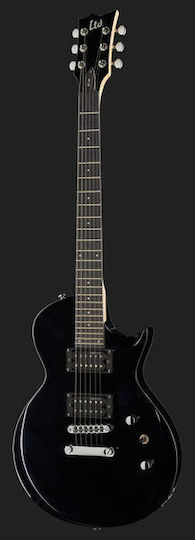 ESP LTD EC-10 Electric Guitar Single cut with HH Pickup Configuration Black with Case