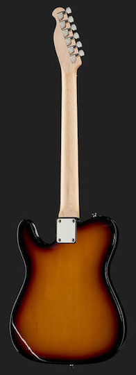 Harley Benton TE-20 Комплект Електрическа Китара Единичен разрез с SS Конфигурация на Пикапите Sunburst с Калъф