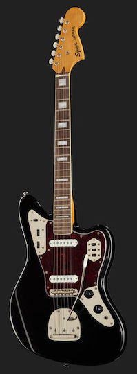 Squier Classic Vibe 70s Electric Guitar with SS Pickup Configuration Black