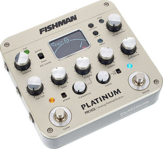 Fishman Platinum Pro EQ Πετάλι Equalizer Ηλεκτροακουστικών Οργάνων