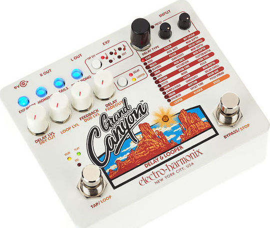Electro-Harmonix Grand Canyon Педал Ефект Looper Електрическа китара и Електрически бас