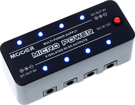 Mooer Micro Power 8 Захранващи устройства за педали Stompbox Електрическа китара