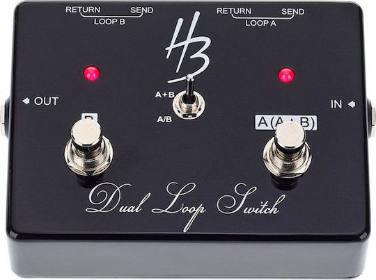 Harley Benton Custom Line Dual Loop Switch Πετάλι Switch Box Ηλεκτρικής Κιθάρας και Ηλεκτρικού Μπάσου