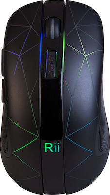 Riitek Rii RM200 Drahtlos Gaming Gaming Maus Schwarz