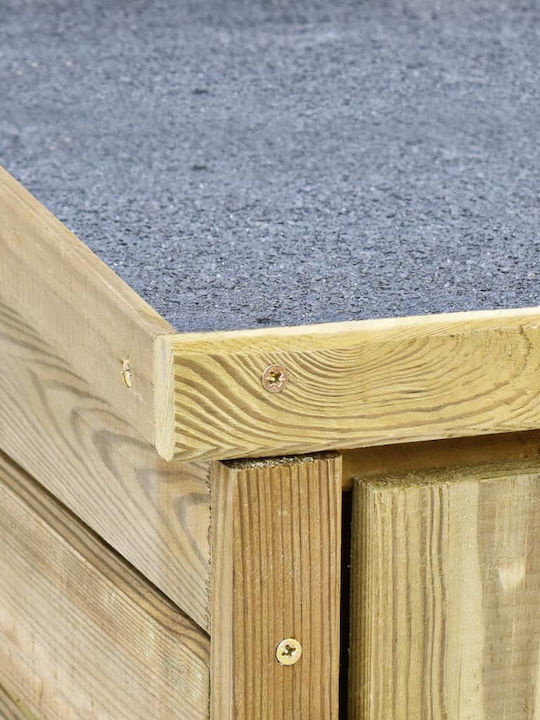 Wooden Garden Shed M1.23xW0.5xH1.71m