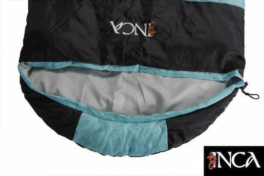 Inca Sleeping Bag Μονό Wayna Black/ Blue