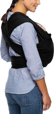 Moby Baby Carrier Wrap Evolution with Maximum Weight 15kg Black