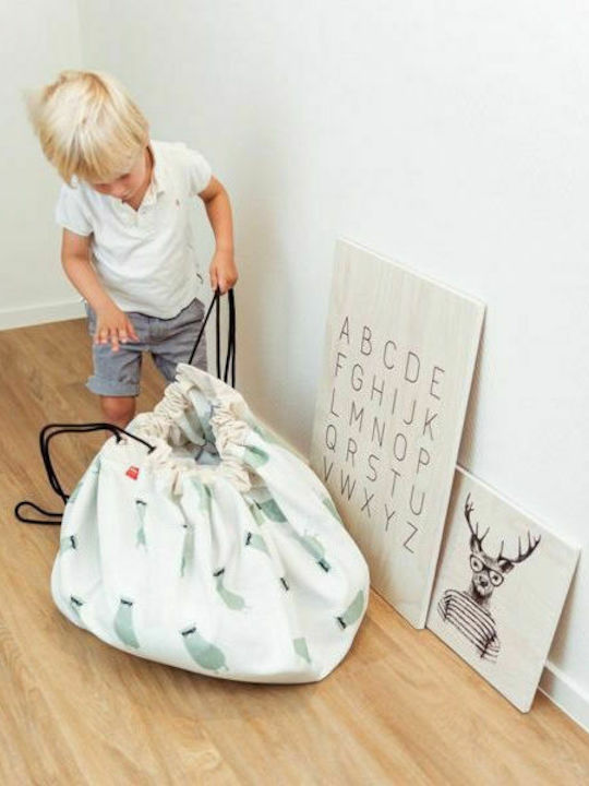 Play&go Trainmap Aktivitätsmatte Weiß 140x140cm