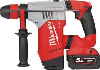 Milwaukee M18 CHPX-502X Ciocan rotopercutor Sapator cu baterie 18V cu SDS Plus Cu adaptor Fixtec și unsoare