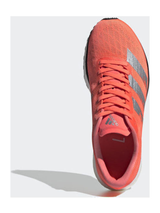 Adizero Adios 5 Sport Shoes Running Signal Coral / Silver Metallic / Core Black