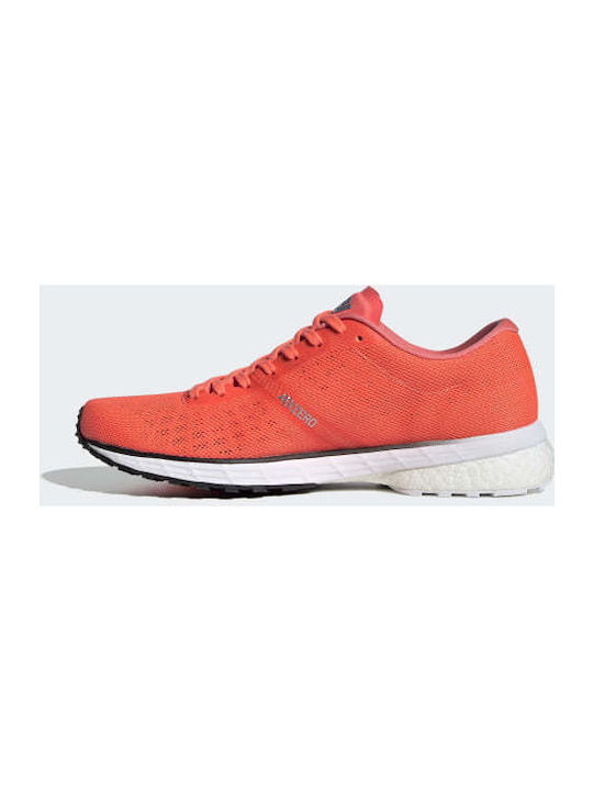 Adizero Adios 5 Sport Shoes Running Signal Coral / Silver Metallic / Core Black