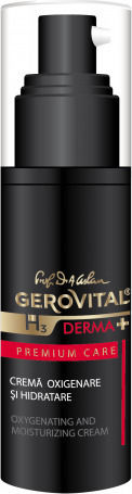Gerovital H3 Derma+ Premium Care 24-часов Хидратиращ & Против Стареене Крем за Лице 30мл
