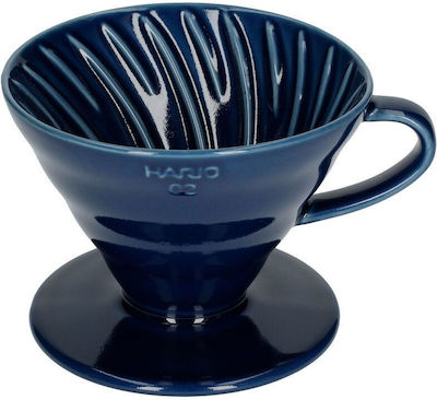 Hario V60 02 Coffee Dripper Ceramic Blue 140x120x102mm