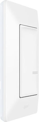 Legrand Valena Life 85 External Electrical Lighting Wall Switch Wi-Fi Connected no Frame Basic Illuminated White